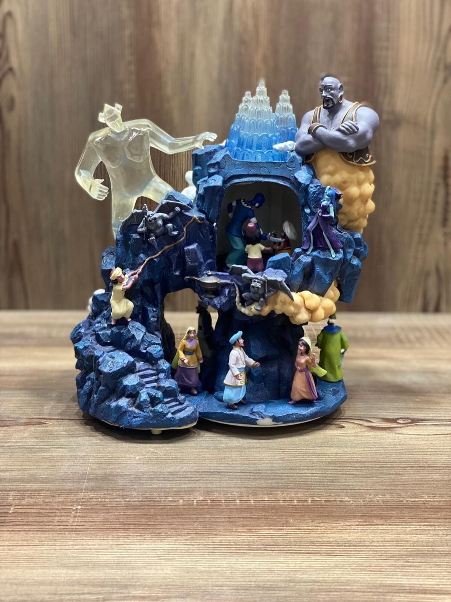 サンドマン アラビアンナイト スタチュー Arabian Nights Sindbad Adventure Music Box LED LIGHT Statue resin