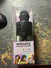 Vivitar Bluetooth Karaoke Microphone, Black