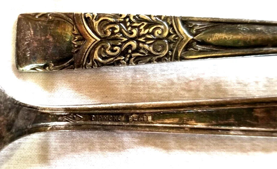 2 Teaspoon Inauguration II Pattern Flatware National Silver Diamond Co Tea Spoon - Image 2 of 4