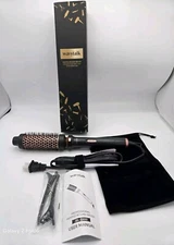 Wavytalk Heated Round Brush Black Corded Electric For Smoothing Curls Volumizing