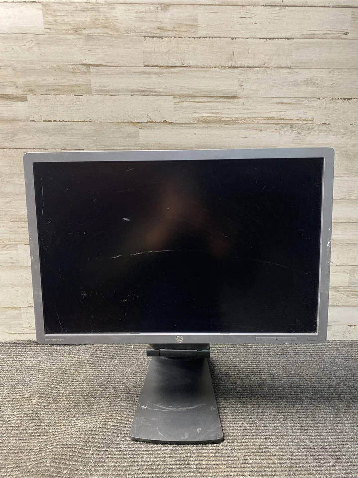 Used HP EliteDisplay E241i 24" 1920 x 1200 IPS DP DVI VGA Monitor - Image 4 of 4