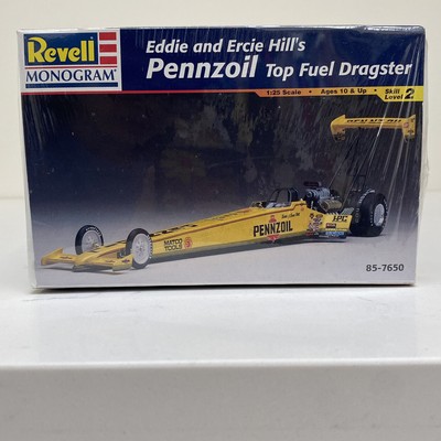 Eddie and Ercie Hill's Pennzoil Top Fuel Dragster. NEVER