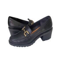 Women's Zodiac Gemma Loafer Synthetic Black Size 9.5 NWOB