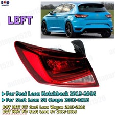 For Seat Leon Hatchback (5F1) 2013-2016 LED Rear Lamp Tail Light Left Side UK