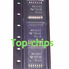 10PCS LMV324IPWR IC OPAMP GP R-R 1MHZ 14TSSOP LMV324 LMV324I 324I LMV324IP 324IP