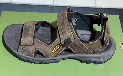 Keen Thargee braun Herren Leder Sandale 1022423 NEU