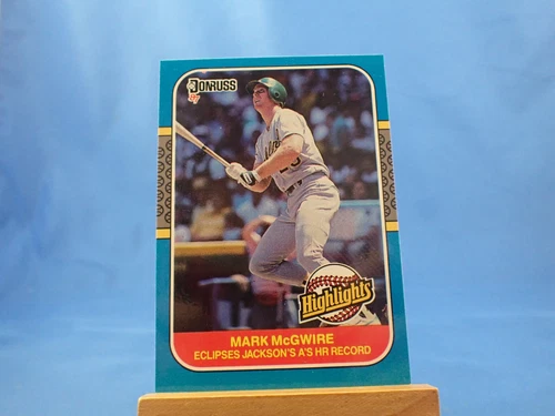 Mark McGwire Donruss 1987 Highlights #46