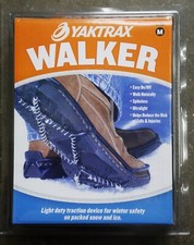 YAKTRAX WALKER/WALK MEDIUM LIGHT DUTY WALK TRACTION DEVICE FOR WINTER SAFETY NEW