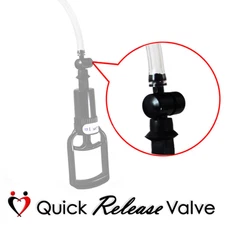 LeLuv Penis Pump Tgrip Handle | 9" or 12" Length | 1.35"-5.0" Cylinder Diameter