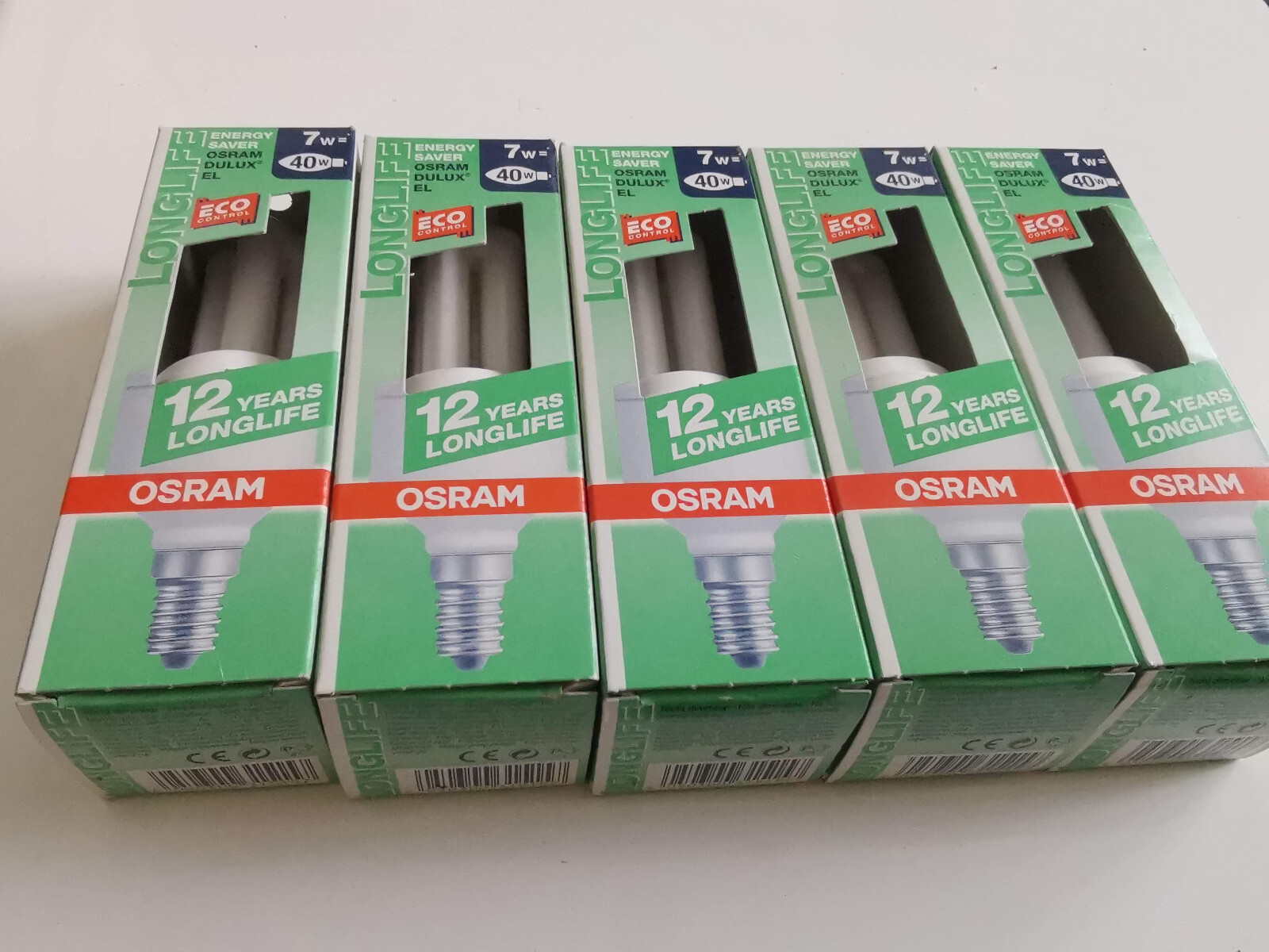 OSRAM DULUX intelligent Longlife Energiesparlampe 7w E27 online 