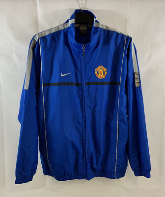 Manchester United Training Football Jacket 2002/03 Adults Large