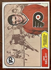 1968-69 TOPPS #96 BRIT SELBY  EX CARD PHILADELPHIA FLYERS!!