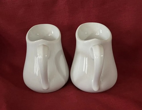 BIA CORDON BLEU White Small Pitchers/ Creamers Set Of 2 - Picture 2 of 9