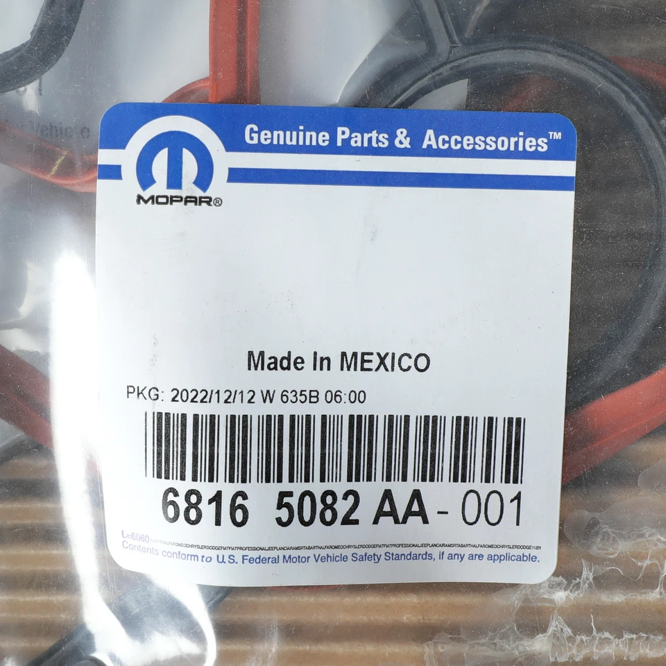 Kit de junta de motor delantero genuino Mopar 2011-2012 Jeep Grand Cherokee 68165082AA Foto 3 de 3