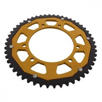 Kettenrad Alu Gold 52-ZäHne 420-Teilung FüR Derbi Senda 50 Sm X-Race 2005-2011