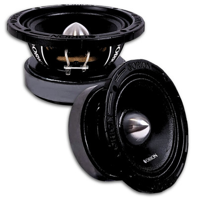 2x Orion 6.5'' Mid-Bass Bullet Loudspeakers - 400w Rms 4-ohm XPM654MBF Speakers