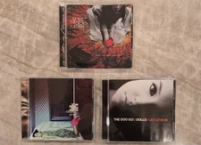 Goo Goo Dolls 3 CD Lot.   Let Love In,  Gutterflower,  Dizzy Up The Girl.  Rock!
