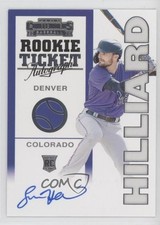 2020 Panini Contenders Retro 1998 Rookie Ticket Sam Hilliard #98RT-SH Auto n1u