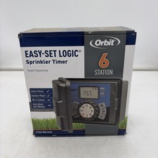 Imagen de Orbit 27999 6-Station Indoor/Outdoor Irrigation Timer Sprinkler Controller