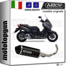 ARROW SCARICO CAT OMOLOGATO URBAN ALLUMINIO NERO YAMAHA XMAX X-MAX 250 2014 14