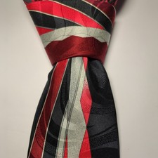 Vitaliano Pancaldi Cravatta Giove Abstact Silk Tie Made In Italy Incredibly Rare