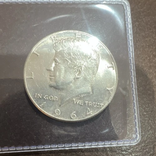 1964 Kennedy Half Dollar Silver 50C Uncertified US Coin Collectible