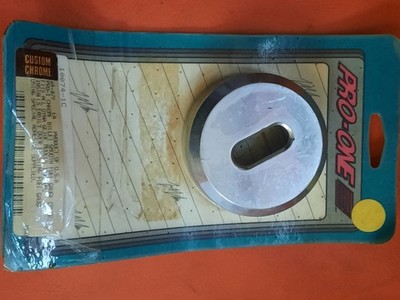 Pro One Harley Billet Aluminum Chrome Fuel Gauge Cover From Custom Chrome #500