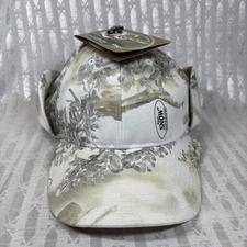 Game Face Gear by Quik Camo Camouflage Snow Shadow White Hunting Hat mask combo