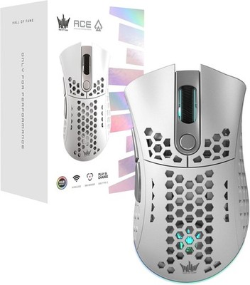 NEW GALAX HOF Ace M2 White Wireless Gaming Mouse - Nvidia Reflex - 38000 DPI
