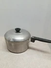 Wagner Ware Sydney O Magnalite 4 QT Sauce Pot 4684-P with Lid Double Spouts VTG