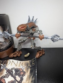 LEGO BIONICLE: Rahkshi Panrahk (8587) Complete With Instructions Tan Kraata 