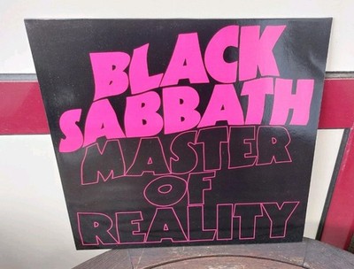Black Sabbath Master Of Reality Vinyl LP Schallplatte UK 1985 NM Ozzy Osbourne
