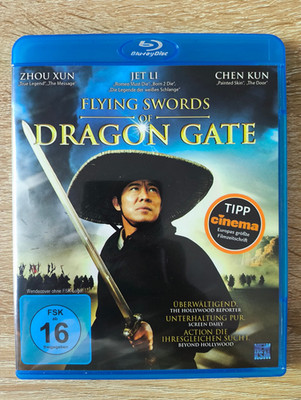 Flying Swords of Dragon Gate Bluray Zhou Xun Feng Wenjuan Chen Kun Like New