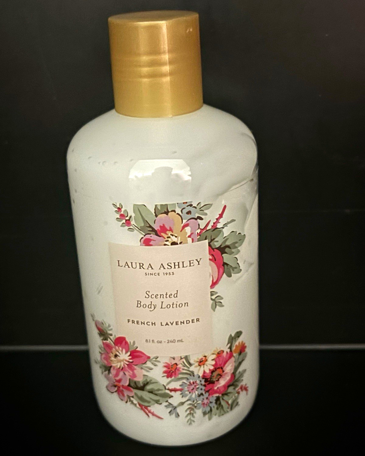 Laura Ashley French Lavender Scented Body Lotion Moisturiser 240ml LA357TK