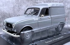 for NOREV for Renault 4 for Fourgonnette Pickup 1965 Grey fully open 1:18 Model