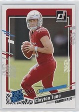 2023 Panini Donruss Rated Rookie Clayton Tune #302 2l4