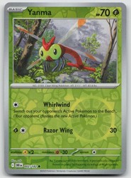 Yanma 002/182 Common Reverse Holo Destined Rivals