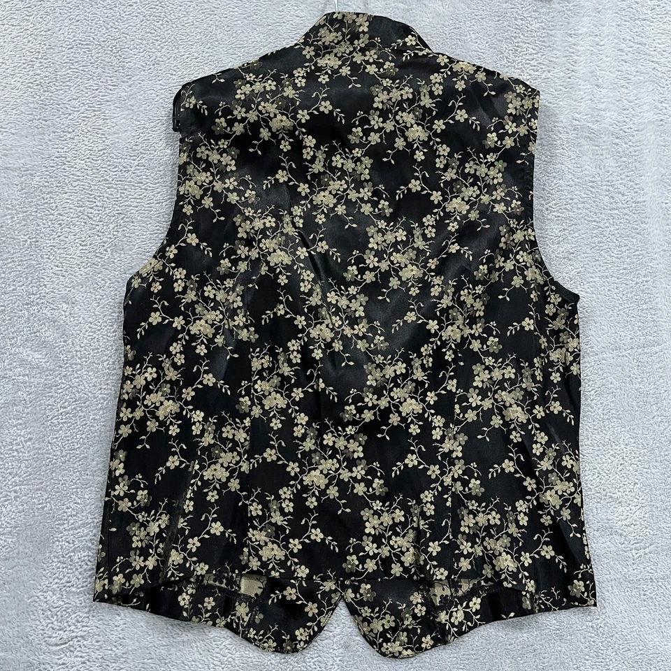 Vintage Worthington Vest Floral Embroidered Fairycore USA Made 90s Y2K Grunge - Image 2 of 4