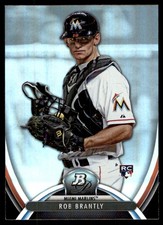 Rob Brantly 2013 Bowman Platinum #50 Marlins MLB READ FREE SHIPPING AutographDen
