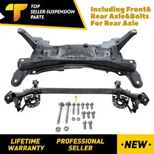 For Toyota Yaris 06-11 Prius C 12-18 Front+Rear Subframe Crossmember Suspension