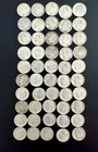 Lot of 50 Roosevelt Dimes 90% Silver U.S. Coins $5 Roll All Pre 1965 #11