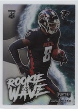 2021 Panini Playoff Rookie Wave Silver Prizm Kyle Pitts #RW-KPI 0bg1