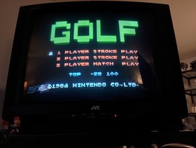 Golf and Kung Fu NES Cartridge Bundle