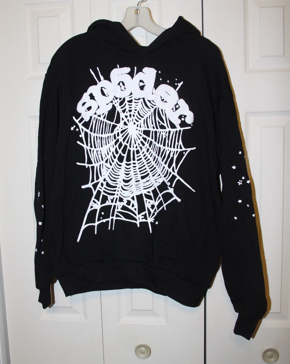 SP5DER black webOG hodie Sサイズ Authentic Sp5der OG Black Web hoodie, new, size small | eBay