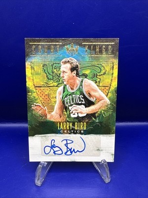 2018 PANINI COURT KINGS LEGACIES LARRY BIRD AUTO SSP #/'d 25