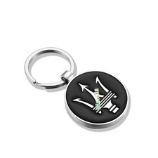 1pc For Maserati Car Keychain KeyringKey Chain Key Ring Replacement ...