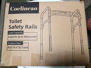 Toilet Safety Rail - Adjustable Detachable Medical Coelineao