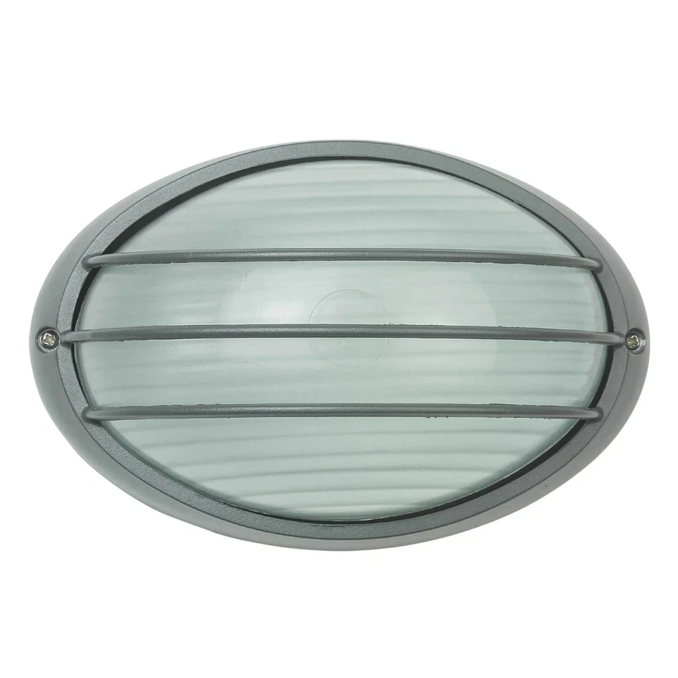 Wandlampe Außenleuchte Anthrazit IP44 E27 B: 22 cm Maritim Lampe Haus Balkon - Bild 3 von 4