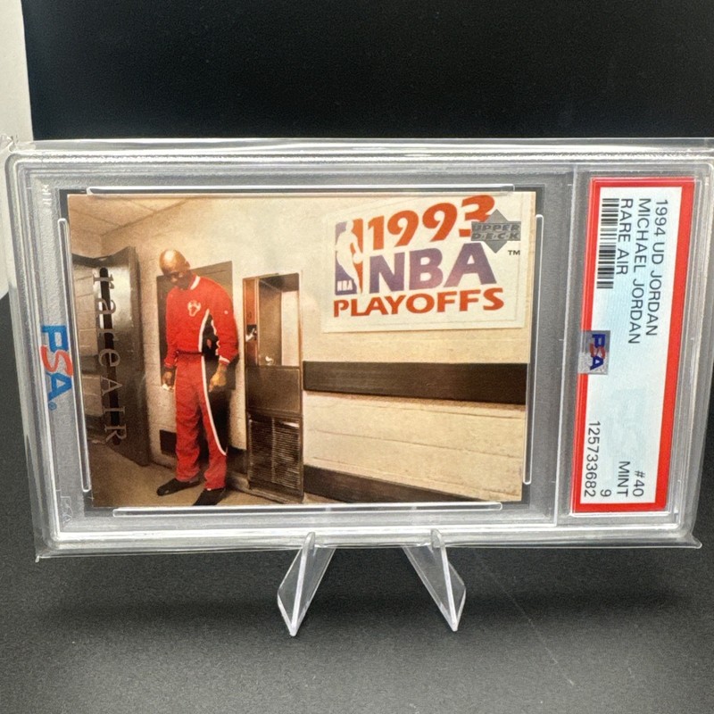 1994 Upper Deck Michael Jordan Rare Air Tribute Set - Michael Jordan #40 PSA 9