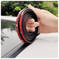 16.4ft / 5M Cuttable T-Car Sunroof Cover Seal Rubber Trim,Dust Proof Weather ...